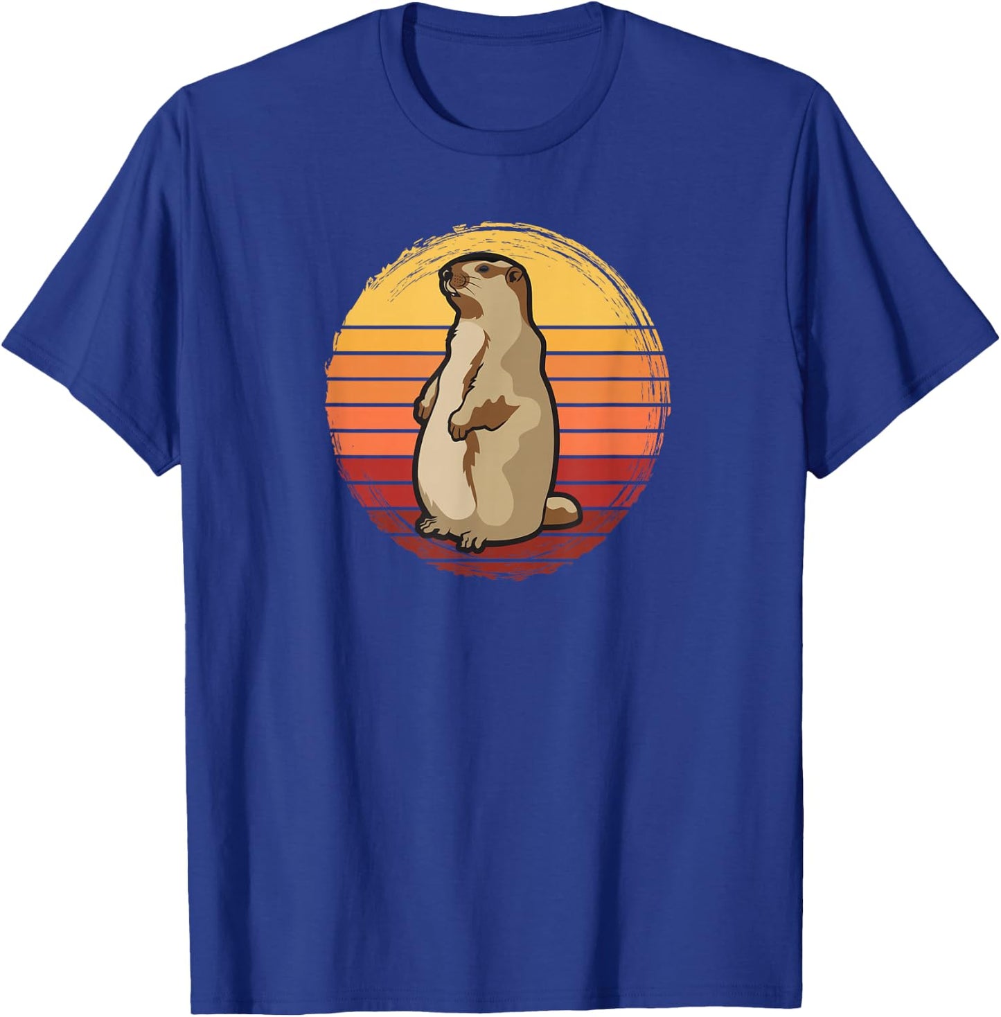 Marmot Sunset Design for Marmot Lovers T-Shirt - T-Shirt | Royal