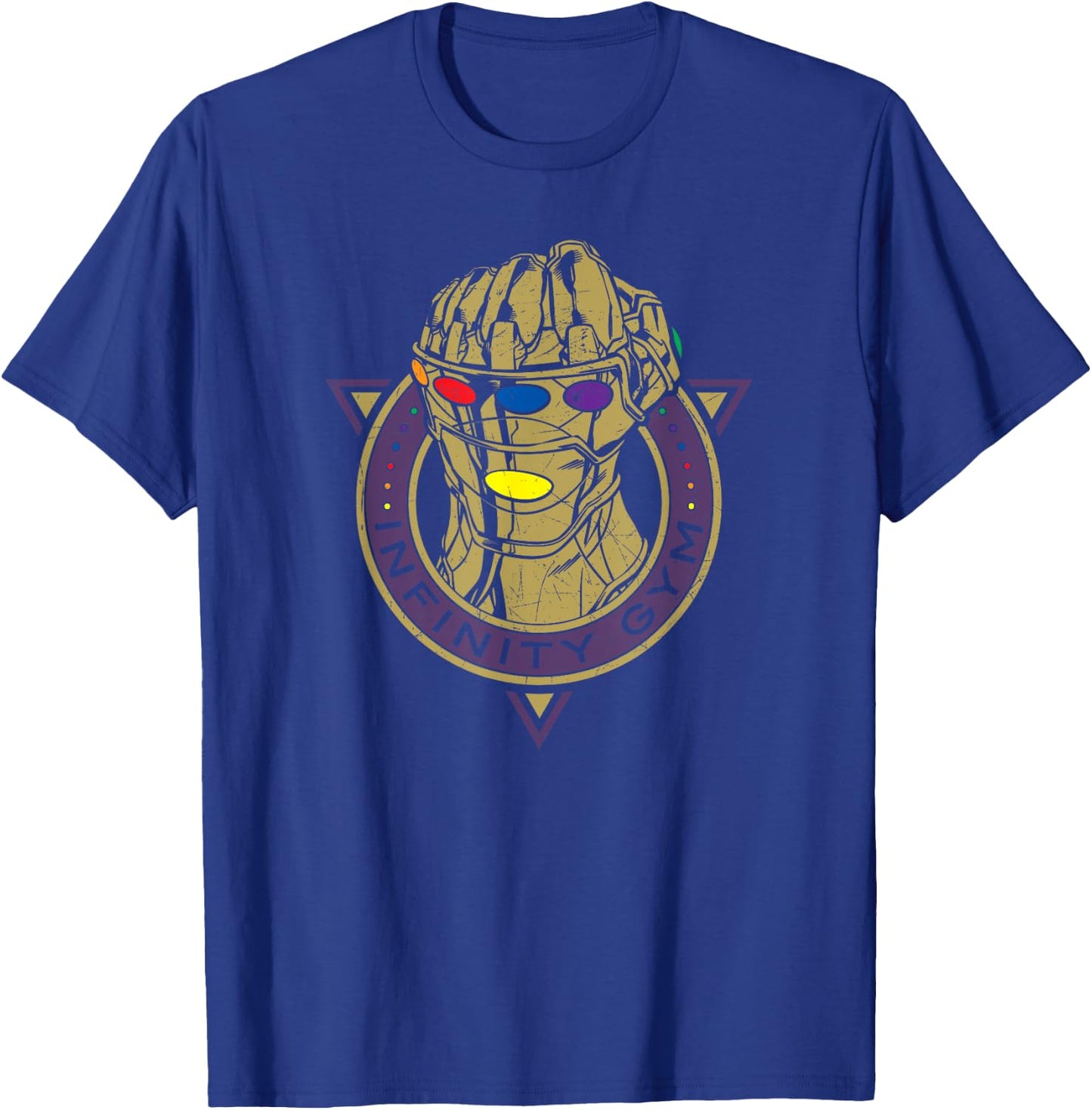 Marvel Thanos Infinity Gauntlet Infinity Gym T-Shirt - T-Shirt | Royal
