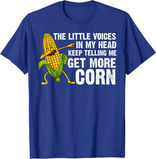 Funny Corn Gift Women Corn On The Cob Costume Farmer T-Shirt - T-Shirt | Royal