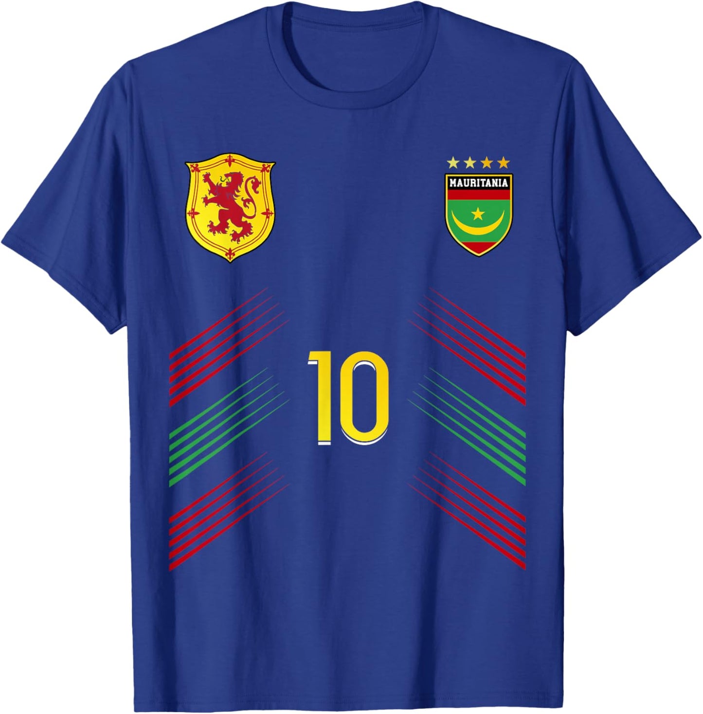 Mauritania Flag Mauritanian Pride Lovers T-Shirt - T-Shirt | Royal