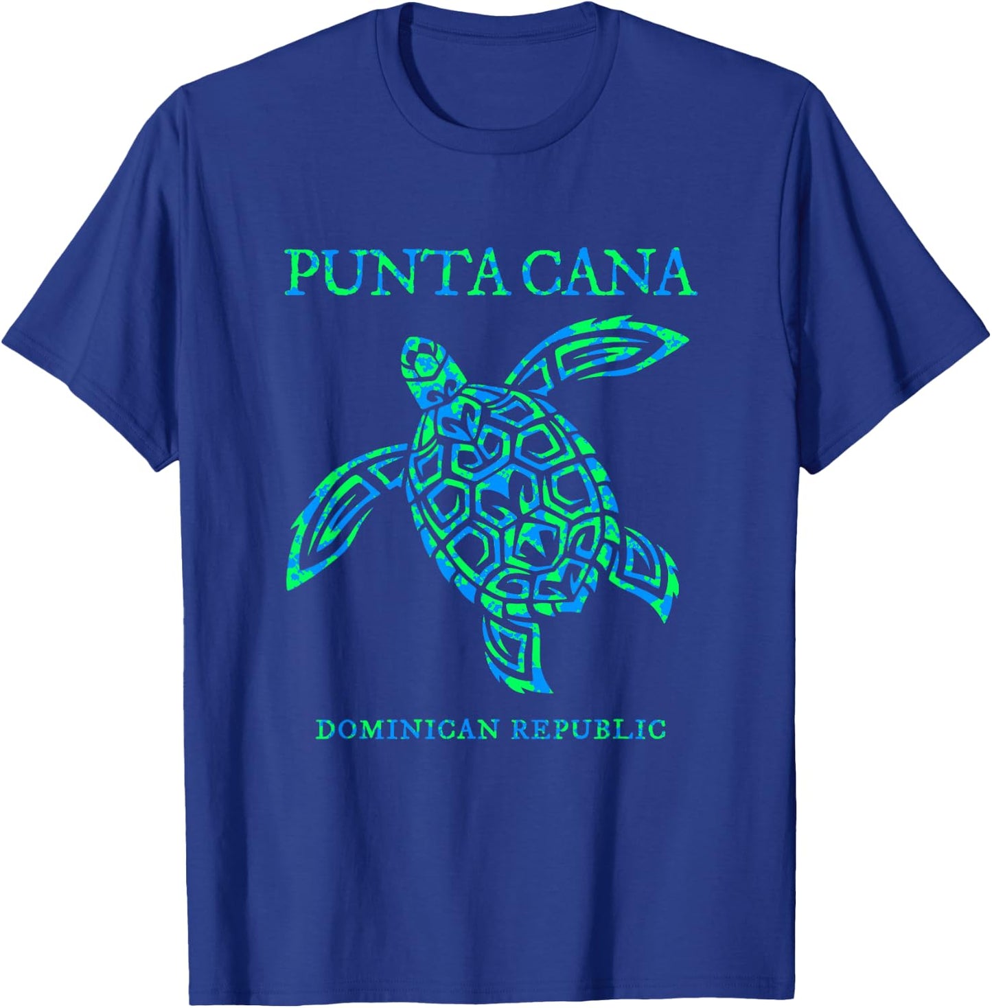 Punta Cana Dominican Republic Sea Turtle Boys Girls Toddler T-Shirt - T-Shirt | Royal