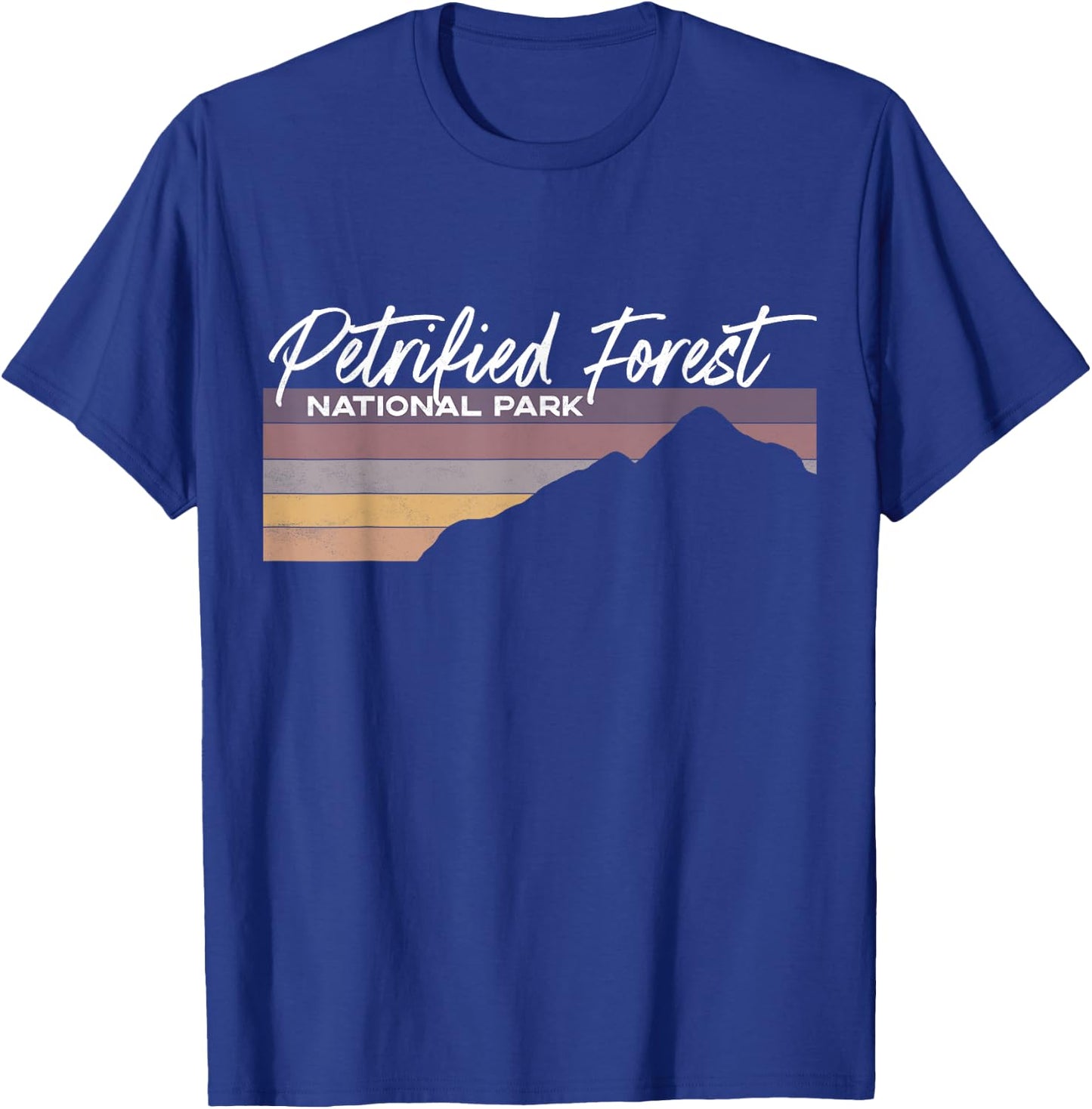 Petrified Forest National Park Arizona AZ Desert Mesa T-Shirt - T-Shirt | Royal