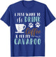 Funny Coffee and Pet My Cavapoo Dog Gift T-Shirt - T-Shirt | Royal