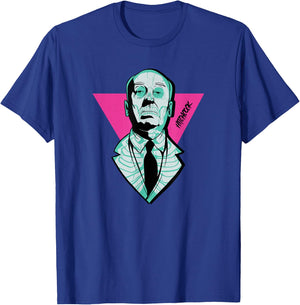 Dead Good Men's Classic Fit Black Hitchcock T-Shirt - T-Shirt | Royal
