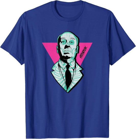 Dead Good Men's Classic Fit Black Hitchcock T-Shirt - T-Shirt | Royal