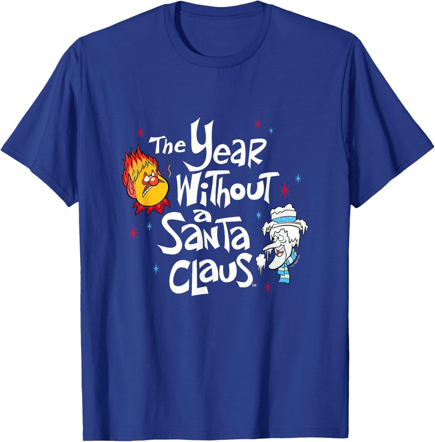 The Year Without Santa Claus - Heat Miser and Snow Miser T-Shirt - T-Shirt | Royal