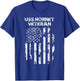 USS Hornet Veteran Military T-Shirt - T-Shirt | Royal