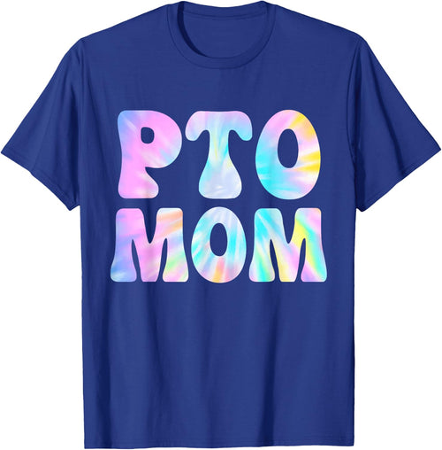 PTO Mom Tie Dye School Volunteer Mothers