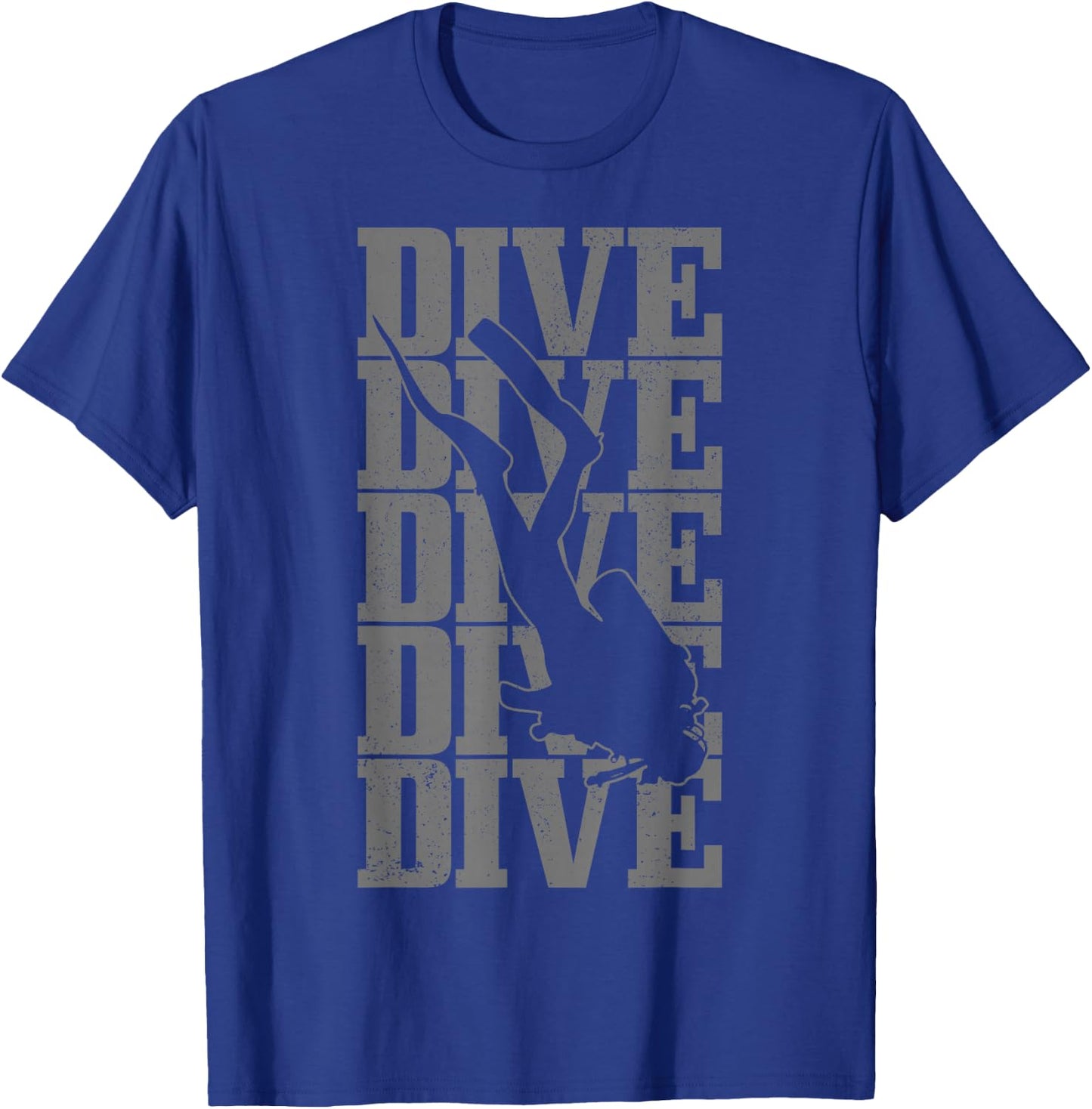 Diver Dive Diving Gift T-Shirt - T-Shirt | Royal