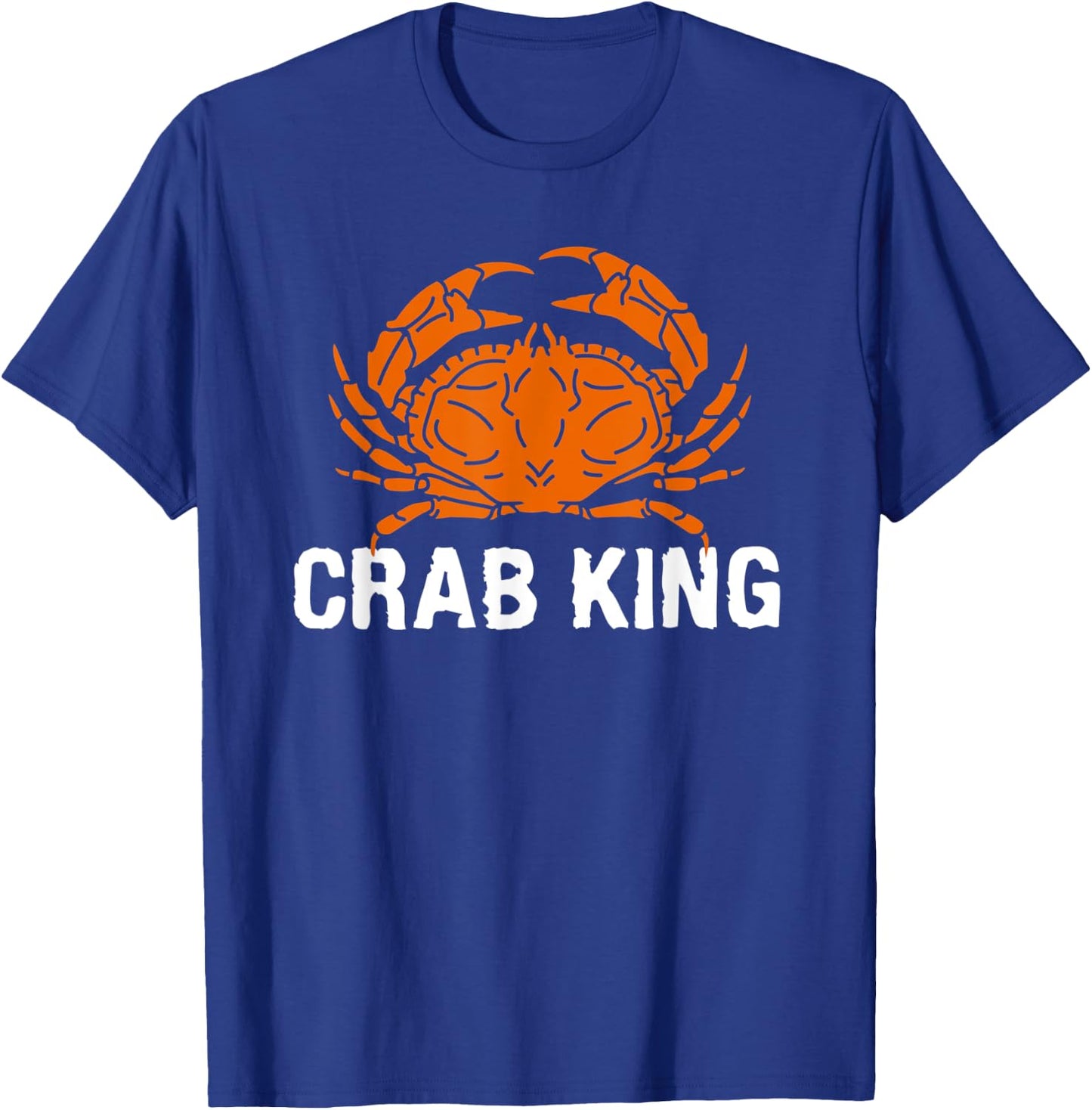 Crab King T-Shirt - T-Shirt | Royal