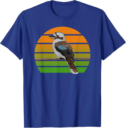 Kookaburra Bird Birder Birdlover Birdwatcher Animal T-Shirt - T-Shirt | Royal