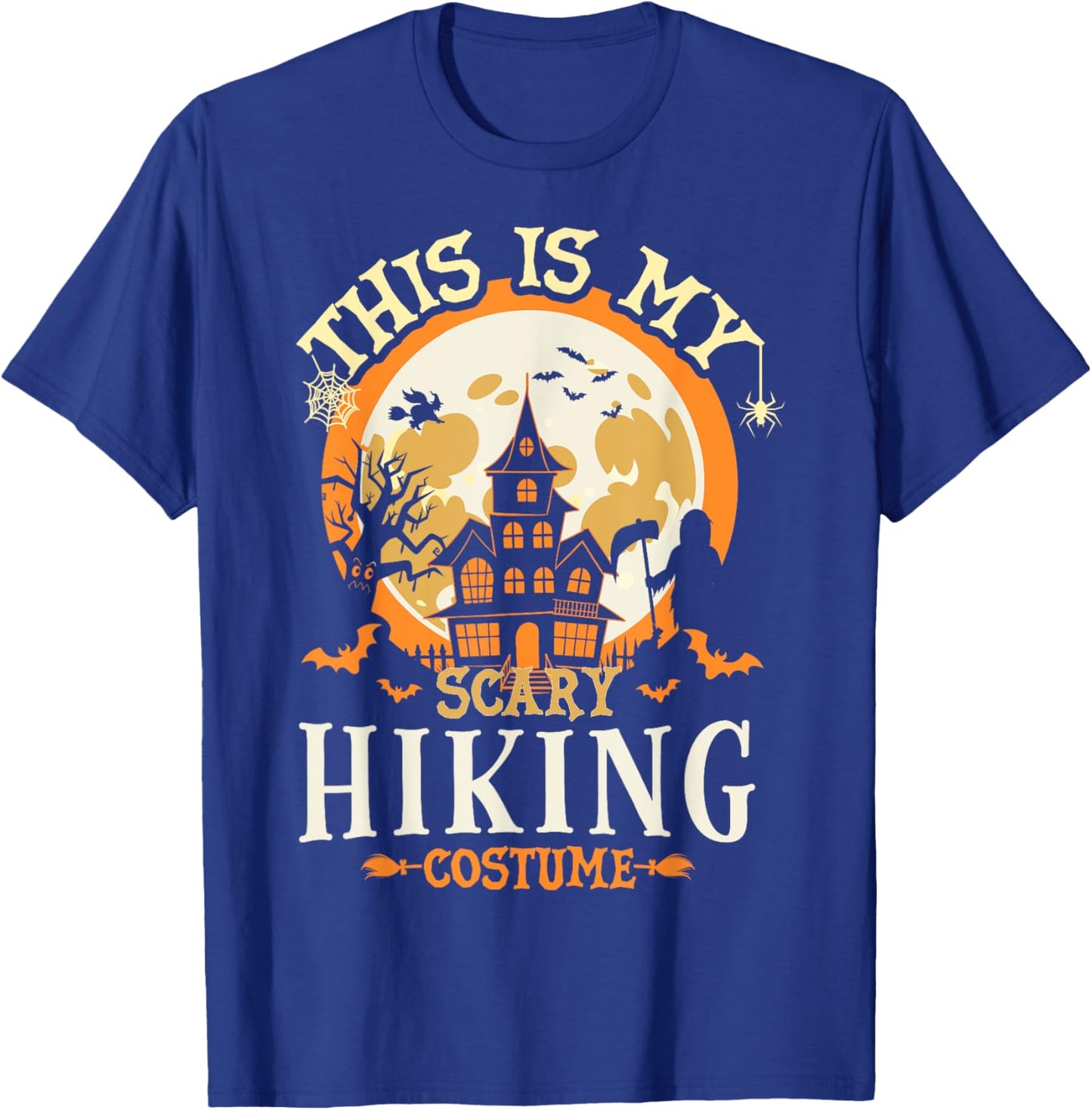 Matching My Scary Hiking Halloween Costume T-Shirt - T-Shirt | Royal