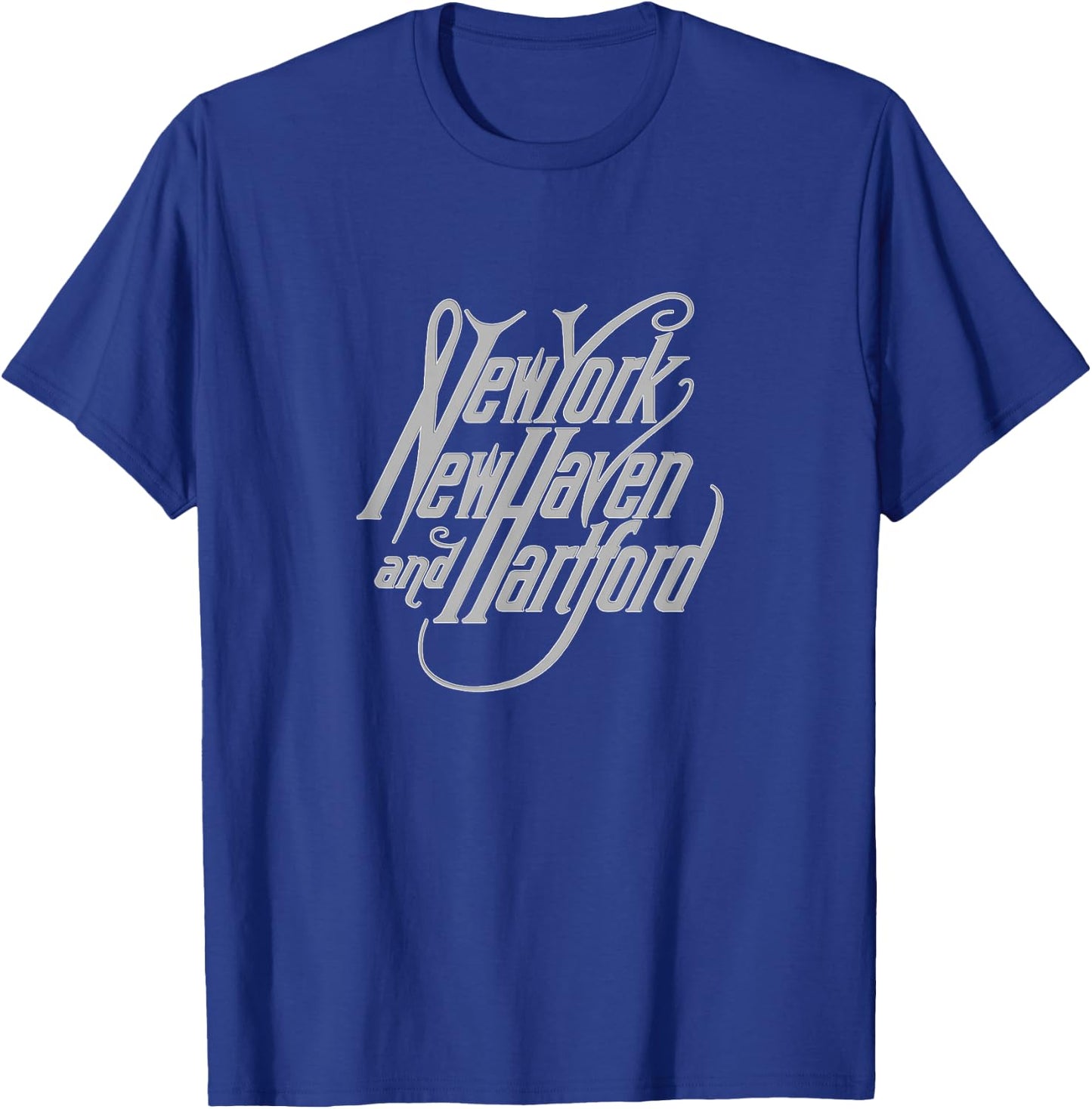 Vintage New York, New Haven and Hartford Railroad T-Shirt - T-Shirt | Royal