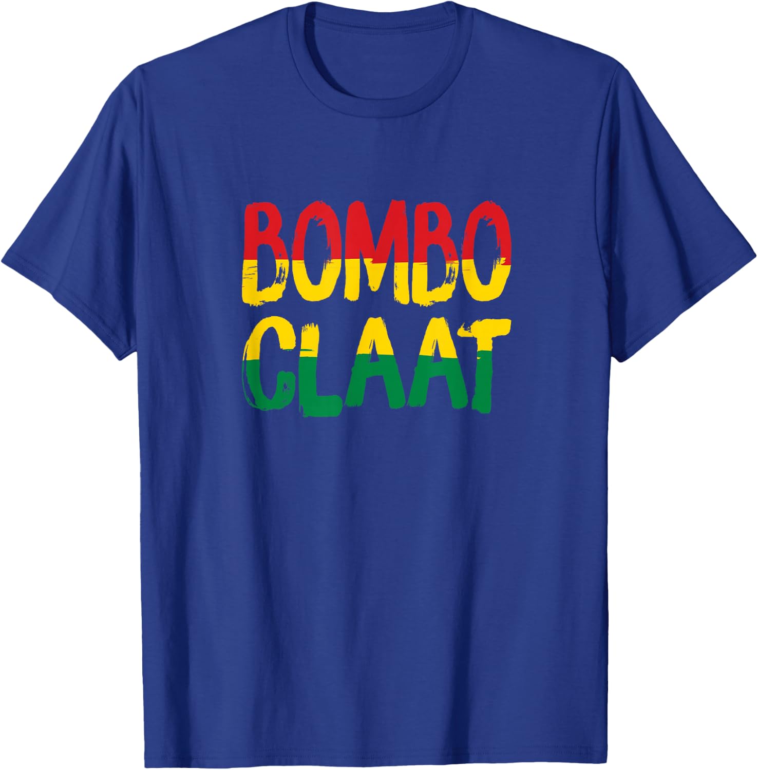 Bombo Claat Rasta Jamaican Reggae T-Shirt - T-Shirt | Royal