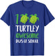 100 Turtley Awesome Days - Cool Turtle 100th Day of School T-Shirt - T-Shirt | Royal
