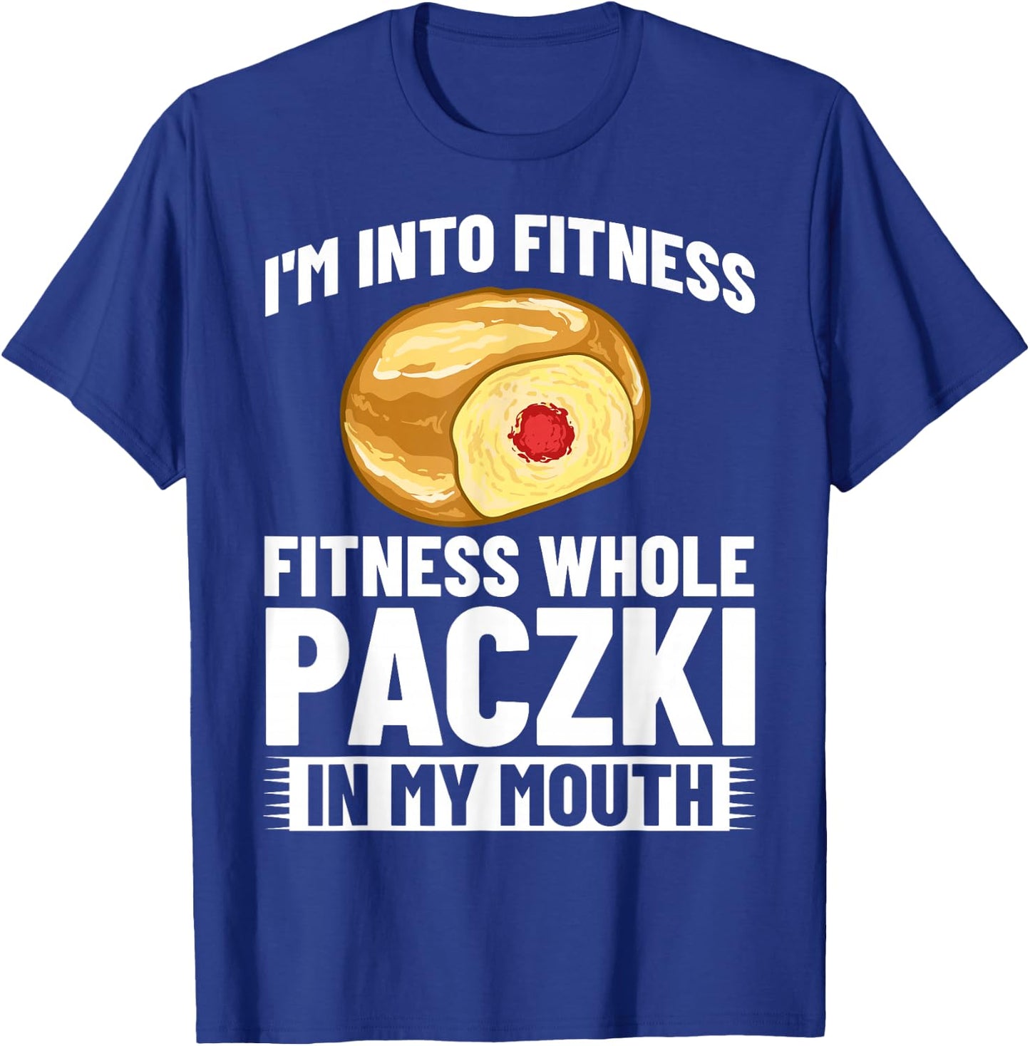 Paczki Polish Donut Poland Dessert T-Shirt - T-Shirt | Royal