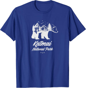 Katmai Reminder - National Park Bear Souvenir T-Shirt - T-Shirt | Royal