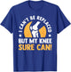 Funny Knee Replacement Bionic Surgery ACL Get Well Soon Gift T-Shirt - T-Shirt | Royal