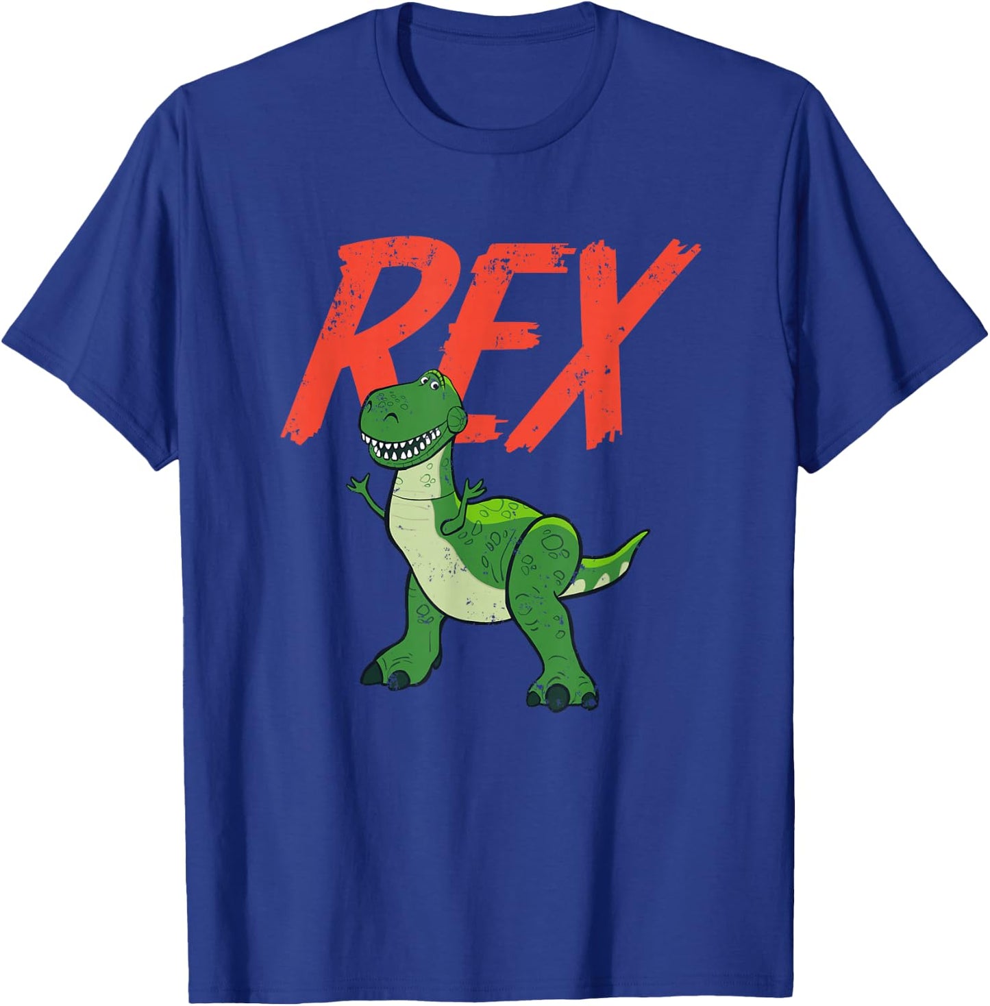 Disney Pixar Toy Story 4 Rex Dinosaur T-Shirt - T-Shirt | Royal