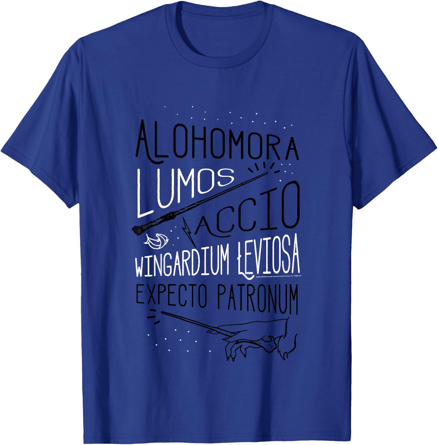 Kids Harry Potter Spell Stack T-Shirt - T-Shirt | Royal