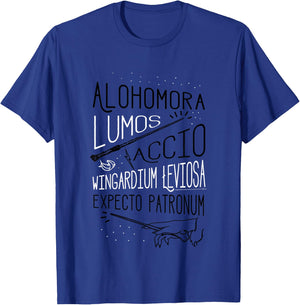 Kids Harry Potter Spell Stack T-Shirt - T-Shirt | Royal