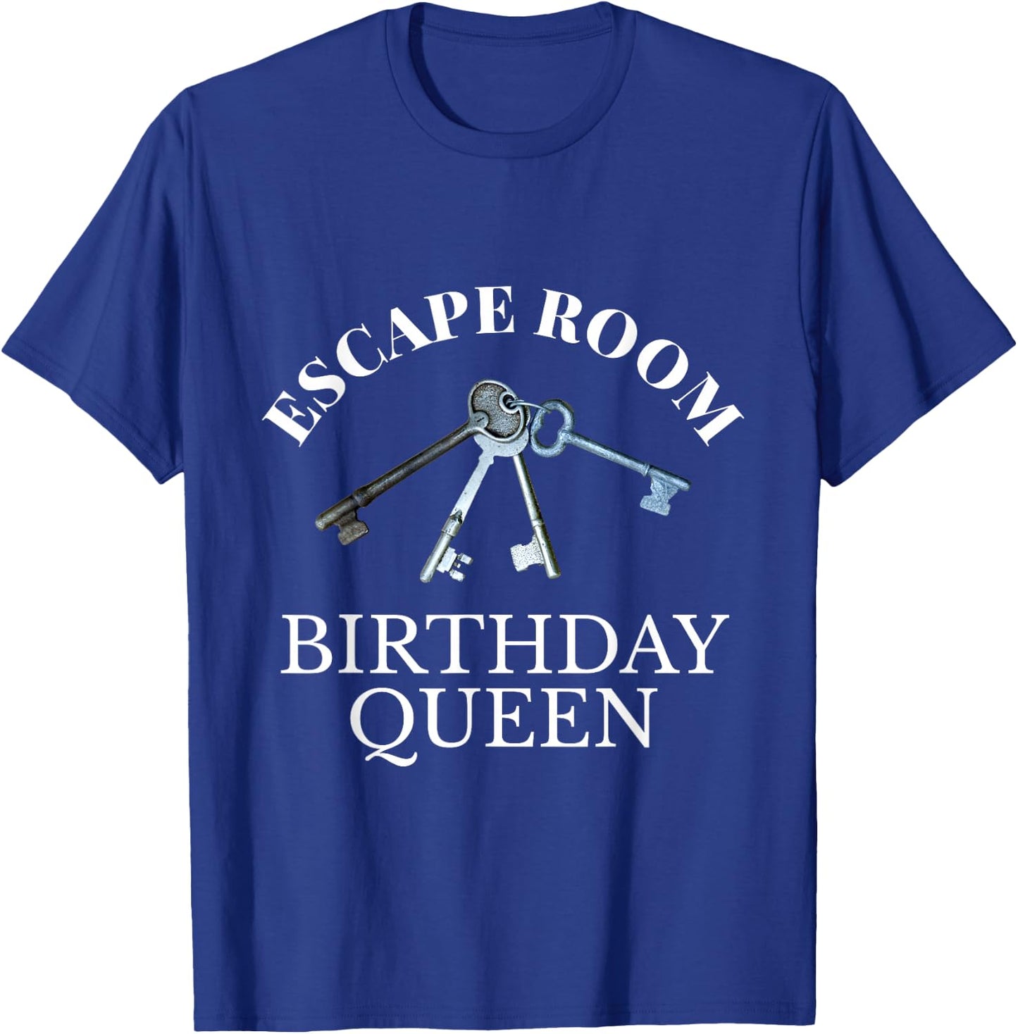 Escape Room Birthday Queen T-Shirt - T-Shirt | Royal