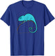 Fibonacci Chameleon Golden Ratio T-Shirt - T-Shirt | Royal