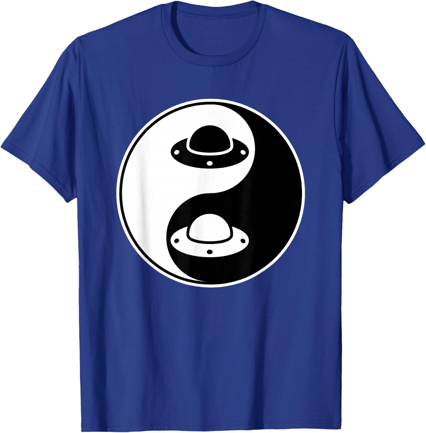 Yin Yang - Alien Ufo Paranormal - Buddhist Zhen Spiritual T-Shirt - T-Shirt | Royal