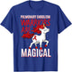 Pulmonary Embolism Awareness Warrior PE Unicorn Lover T-Shirt - T-Shirt | Royal