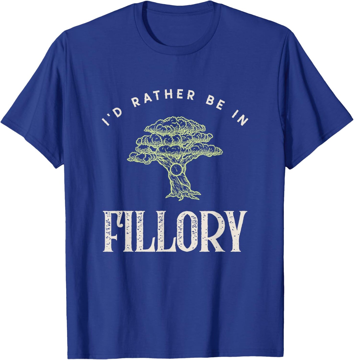 Magical Cat Women's I'd Rather Be In Fillory The Magicians Modern Graphic Print Black Short Sleeve T-Shirt - T-Shirt | Royal