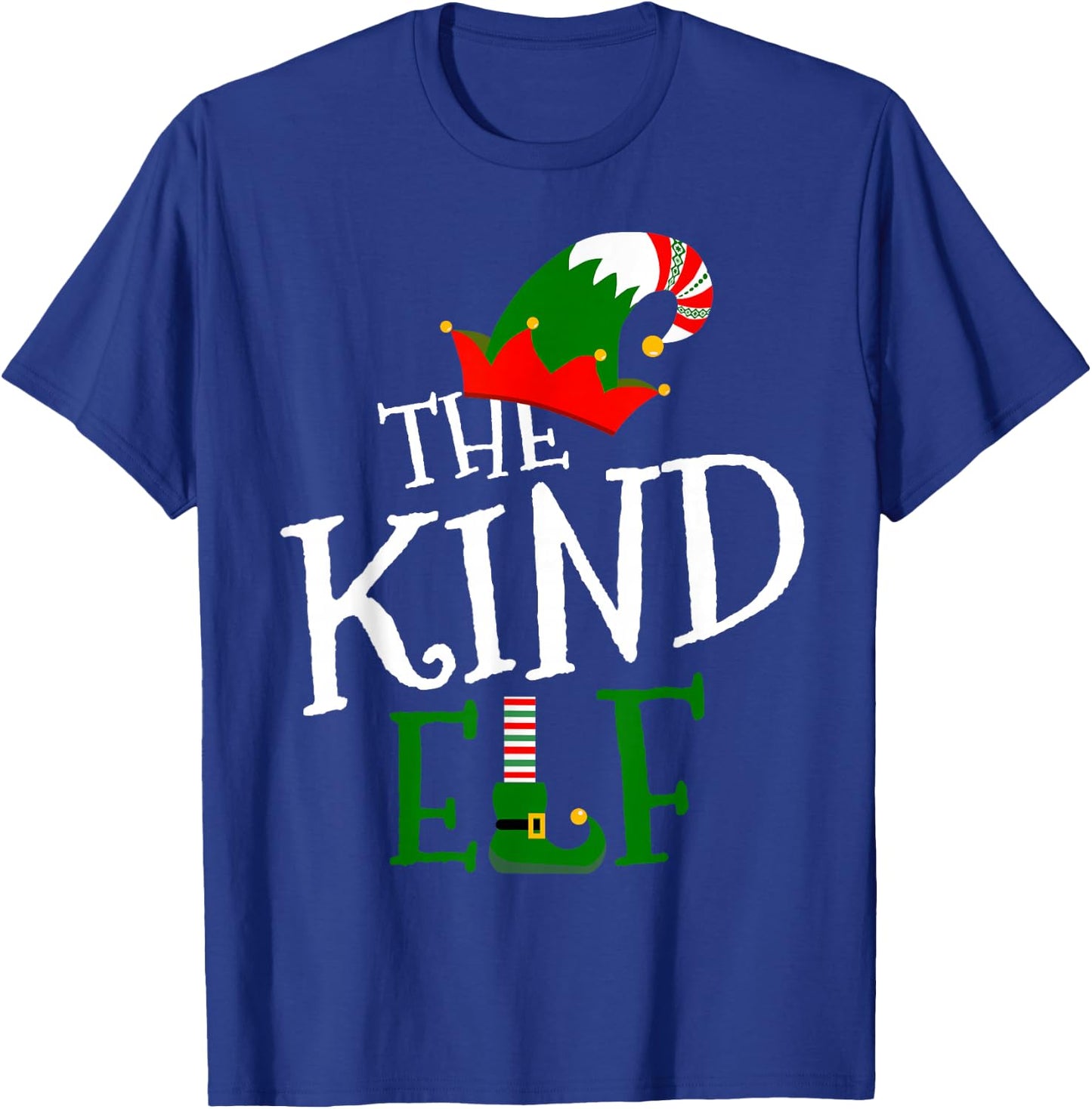 The Kind Elf Family Matching Group Gift Christmas Costume T-Shirt - T-Shirt | Royal
