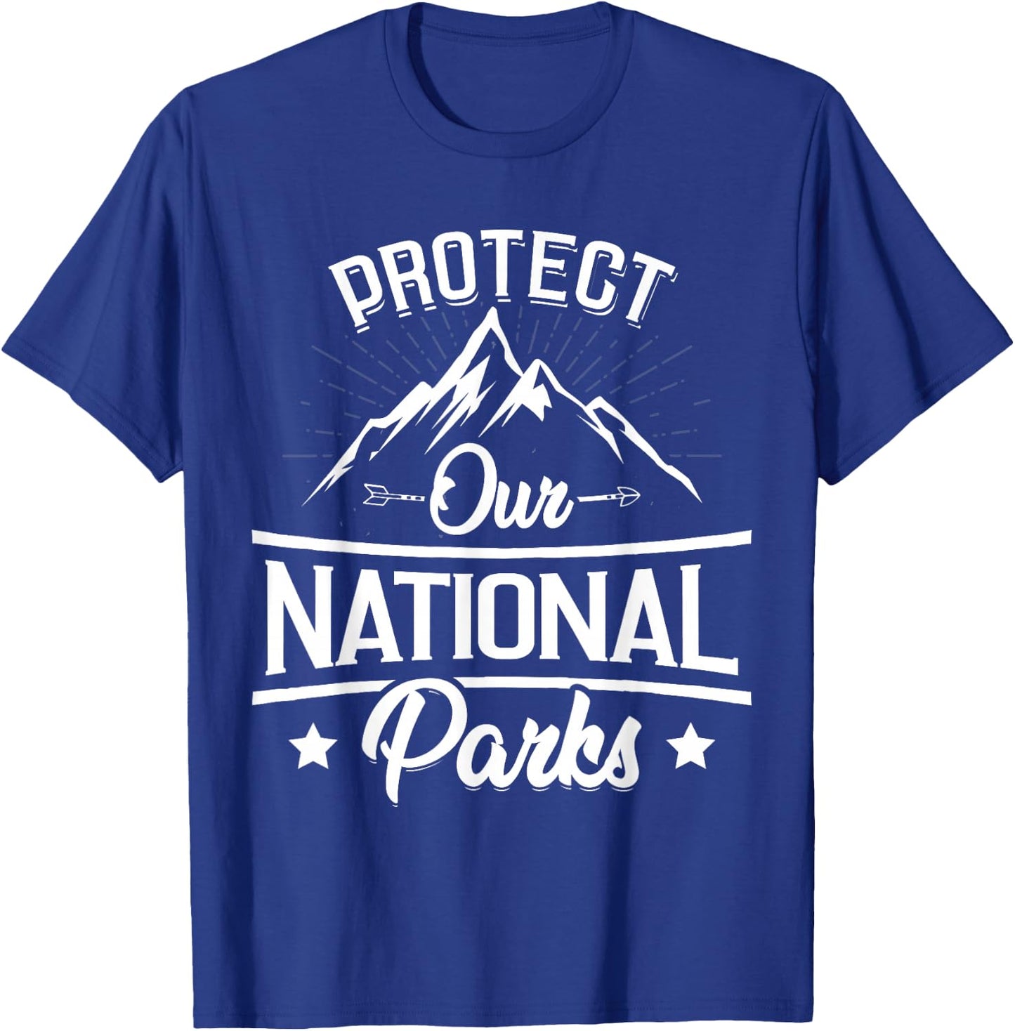 Protect Our National Parks, US Alt Resist T-Shirt - T-Shirt | Royal