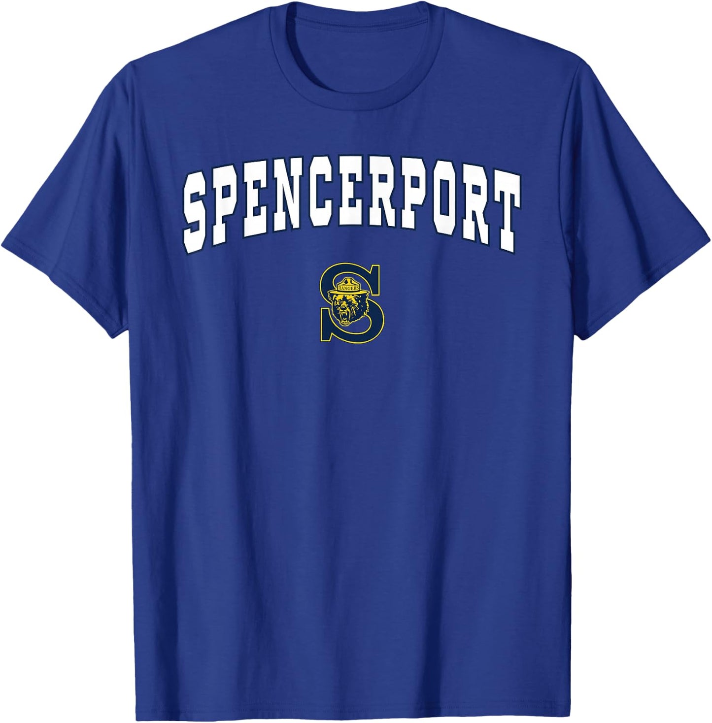 Spencerport High School Rangers T-Shirt - T-Shirt | Royal
