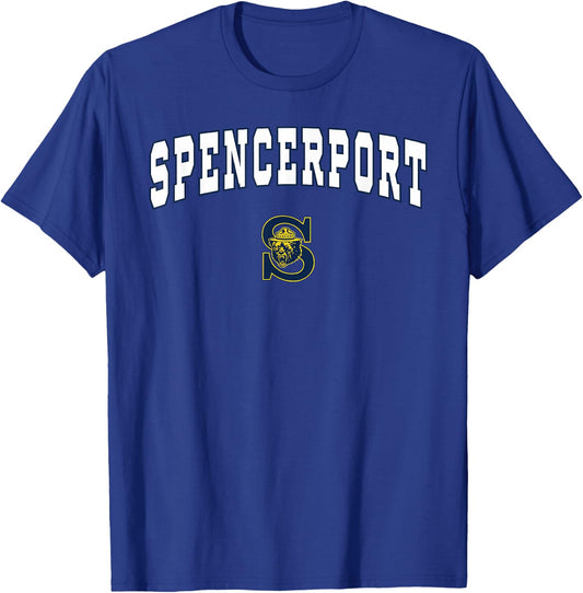 Spencerport High School Rangers T-Shirt - T-Shirt | Royal