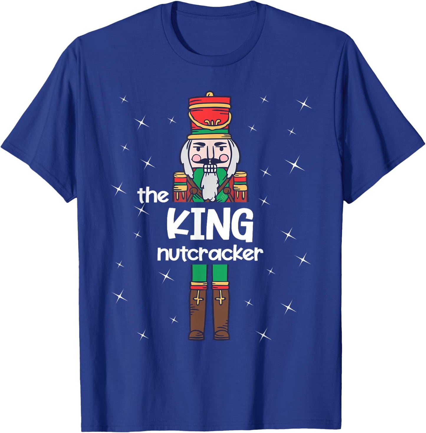 King Nutcracker Family Matching Funny Gift Pajama T-Shirt - T-Shirt | Royal