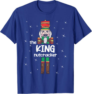 King Nutcracker Family Matching Funny Gift Pajama T-Shirt - T-Shirt | Royal