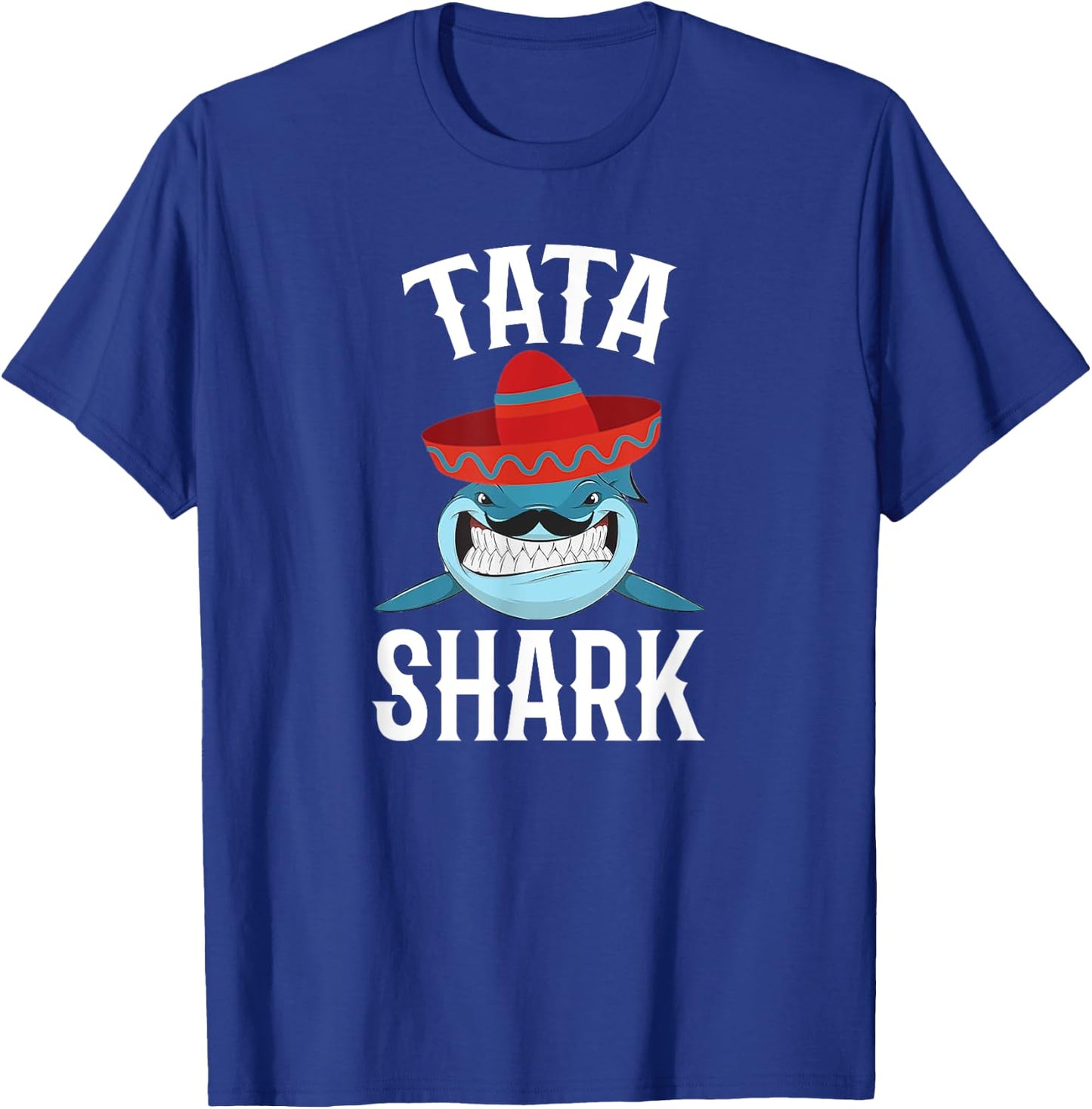 Tata Shark Funny Spanish Daddy T-Shirt - T-Shirt | Royal