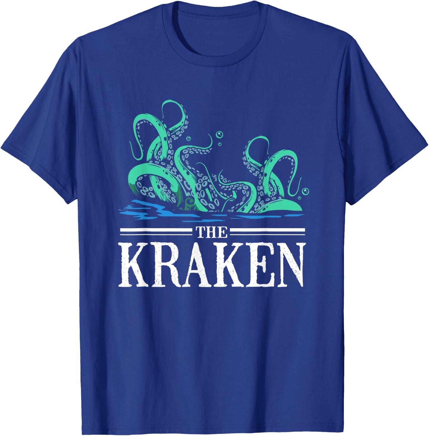 Octopus The Kraken T-Shirt - T-Shirt | Royal