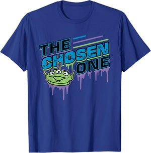 Toy Story Alien The Chosen One Melting Letters T-Shirt - T-Shirt | Royal