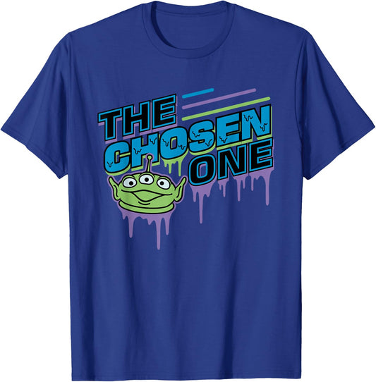Toy Story Alien The Chosen One Melting Letters T-Shirt - T-Shirt | Royal