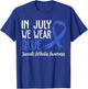 I Wear Blue Juvenile Arthritis Awareness T-Shirt - T-Shirt | Royal