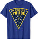 Netflix Stranger Things Hawkins Police Patch T-Shirt - T-Shirt | Royal