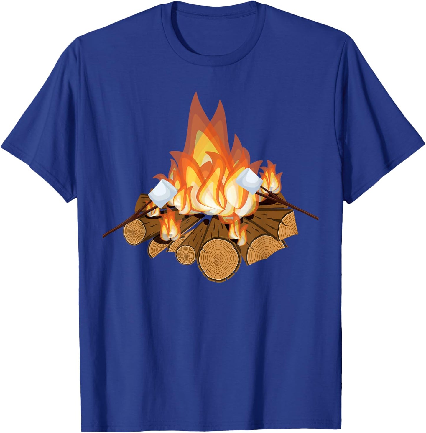 Smores Campfire Cracker Matching Group Halloween Costume T-Shirt - T-Shirt | Royal