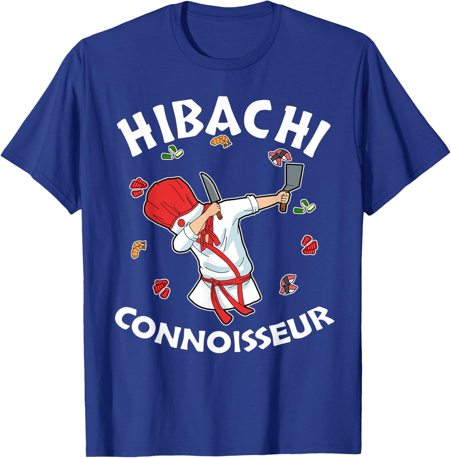 Hibachi Chef Costume Hibachi Connoisseur Japanese Hibachi T-Shirt - T-Shirt | Royal