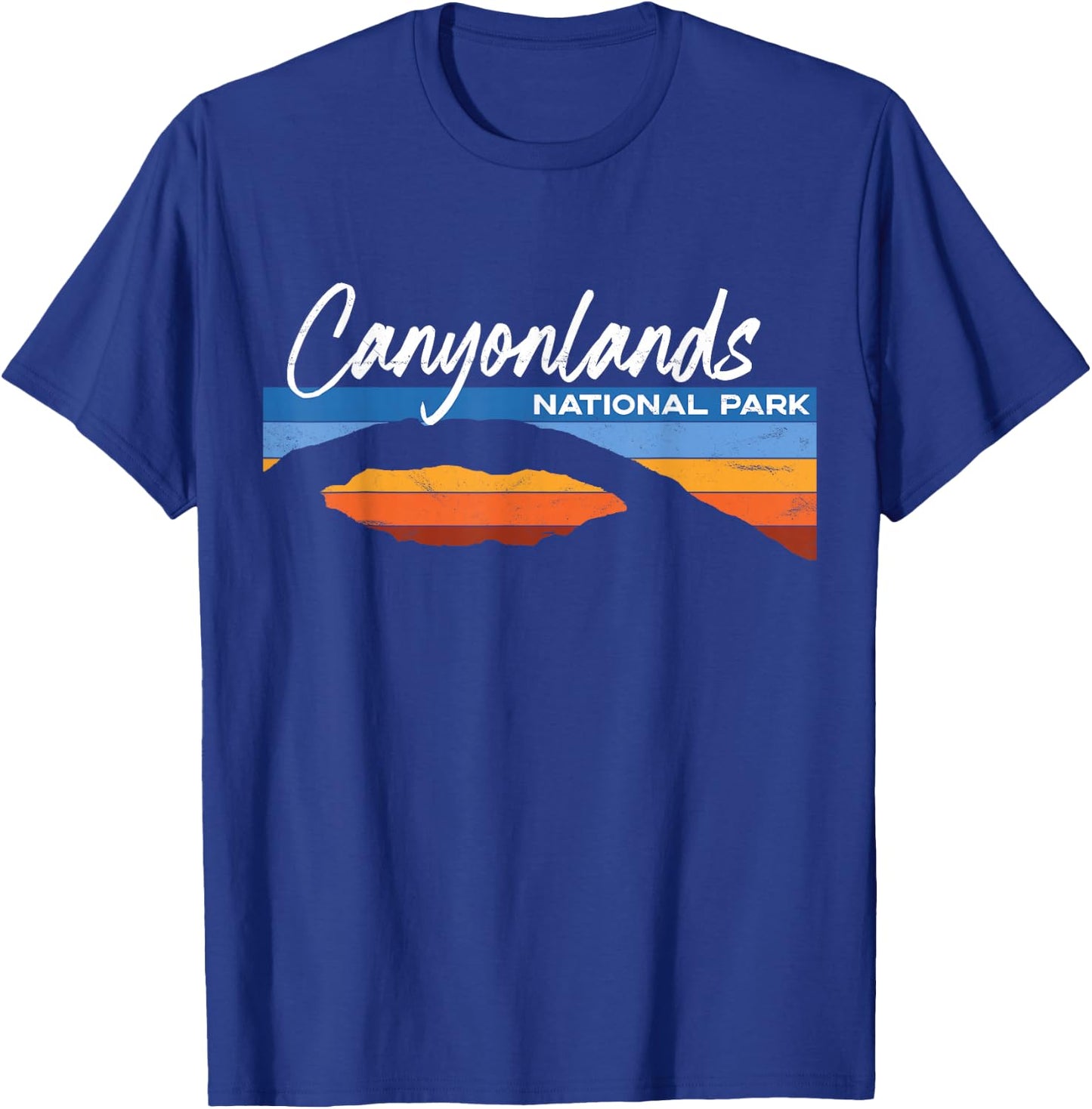 Canyonlands National Park Moab Utah Vacation Retro UT T-Shirt - T-Shirt | Royal