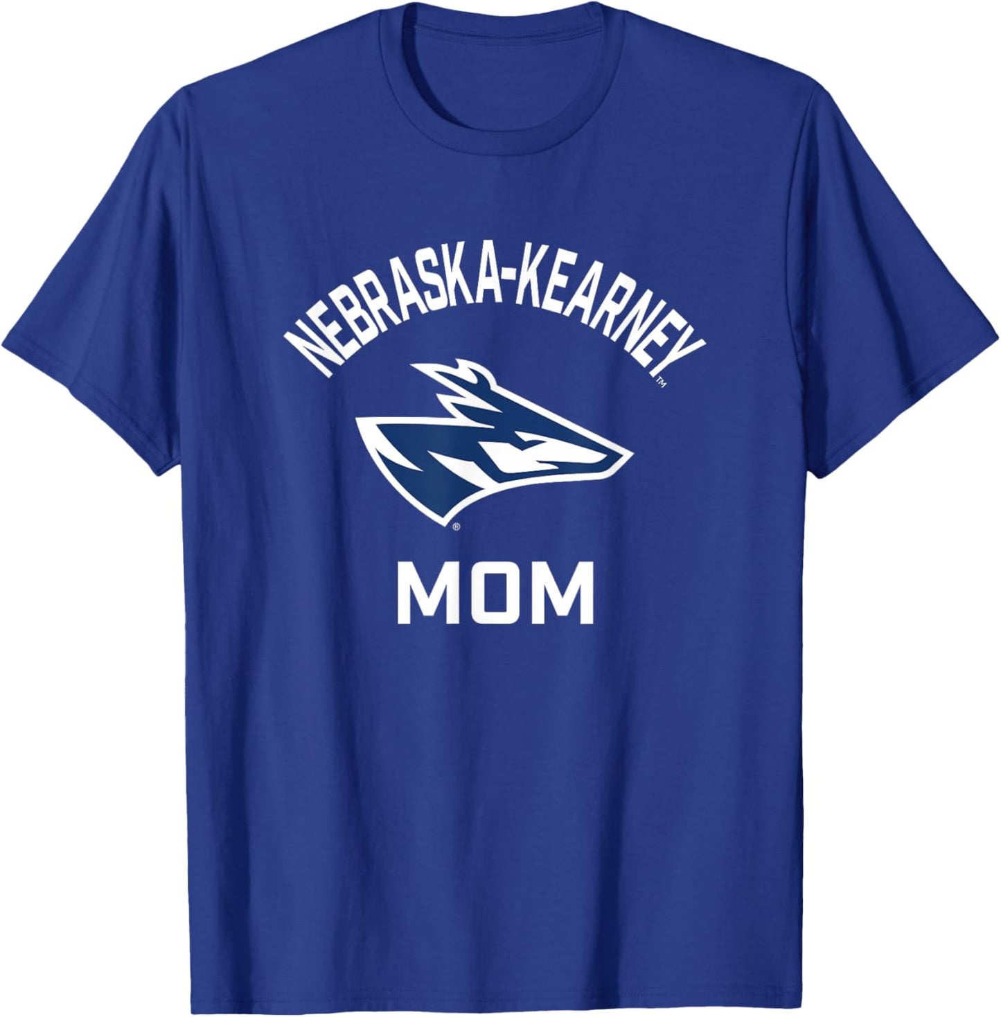 University of Nebraska at Kearney Lopers Arched Mom T-Shirt - T-Shirt | Royal
