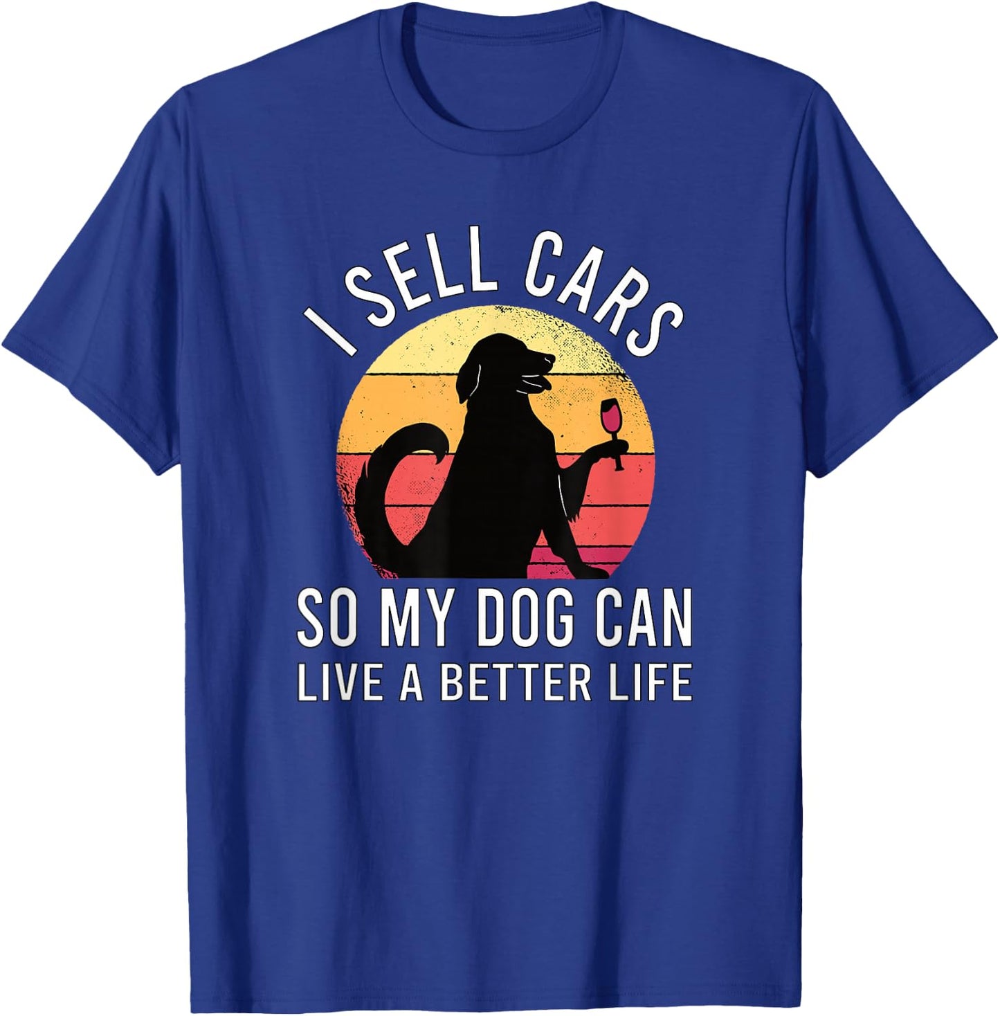 Auto Seller for Car Salesman T-Shirt - T-Shirt | Royal