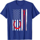 Farrier Patriot USA Flag Funny 4th Of July Horseshoeing Gift Women Girls Kids Men T-Shirt - T-Shirt | Royal