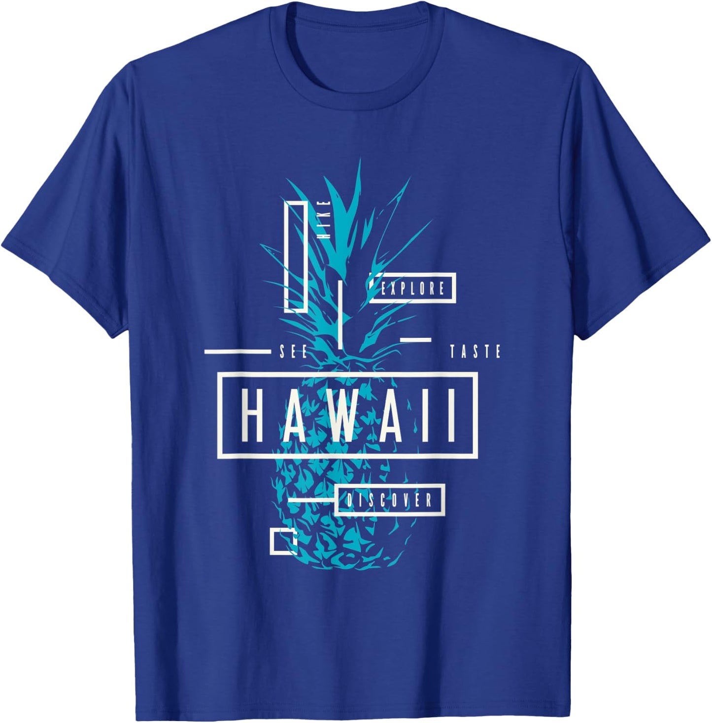 Hawaii Paradise Graphic Novelty & Cool Designs T-Shirt - T-Shirt | Royal