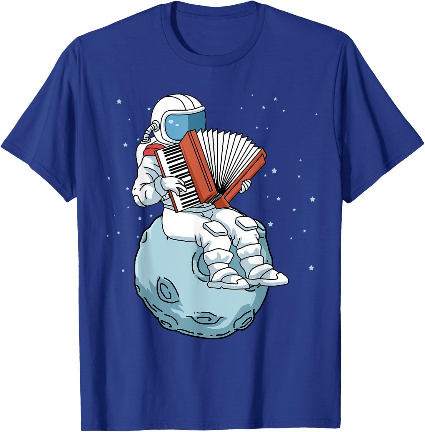 Accordion Shirt Men Accordion Music Gift Women Accordion T-Shirt - T-Shirt | Royal
